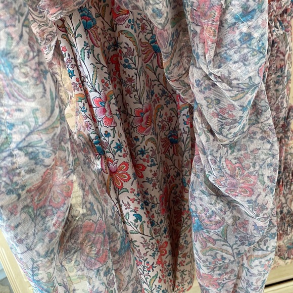 💕HOST PICK💕 NWT Mac Duggal Floral Short Sleeve Dress - Size 10 - Picture 5 of 8